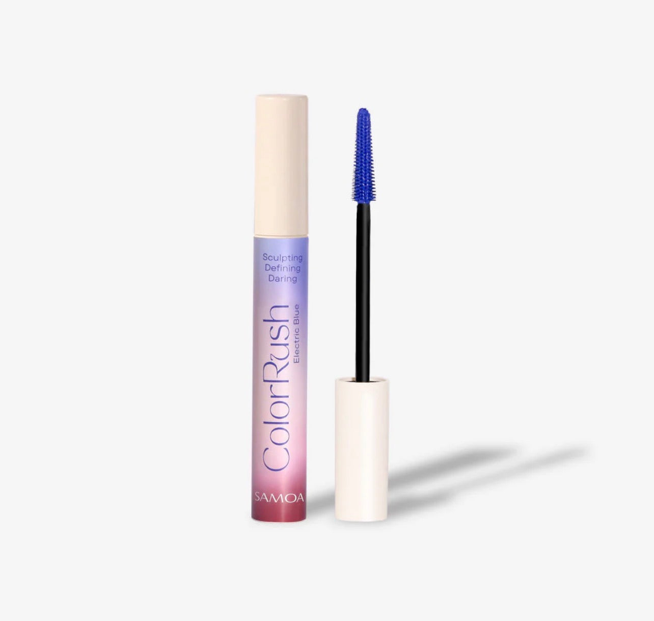 Samoa color rush electric blue mascara