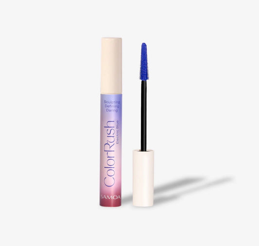 Samoa color rush electric blue mascara