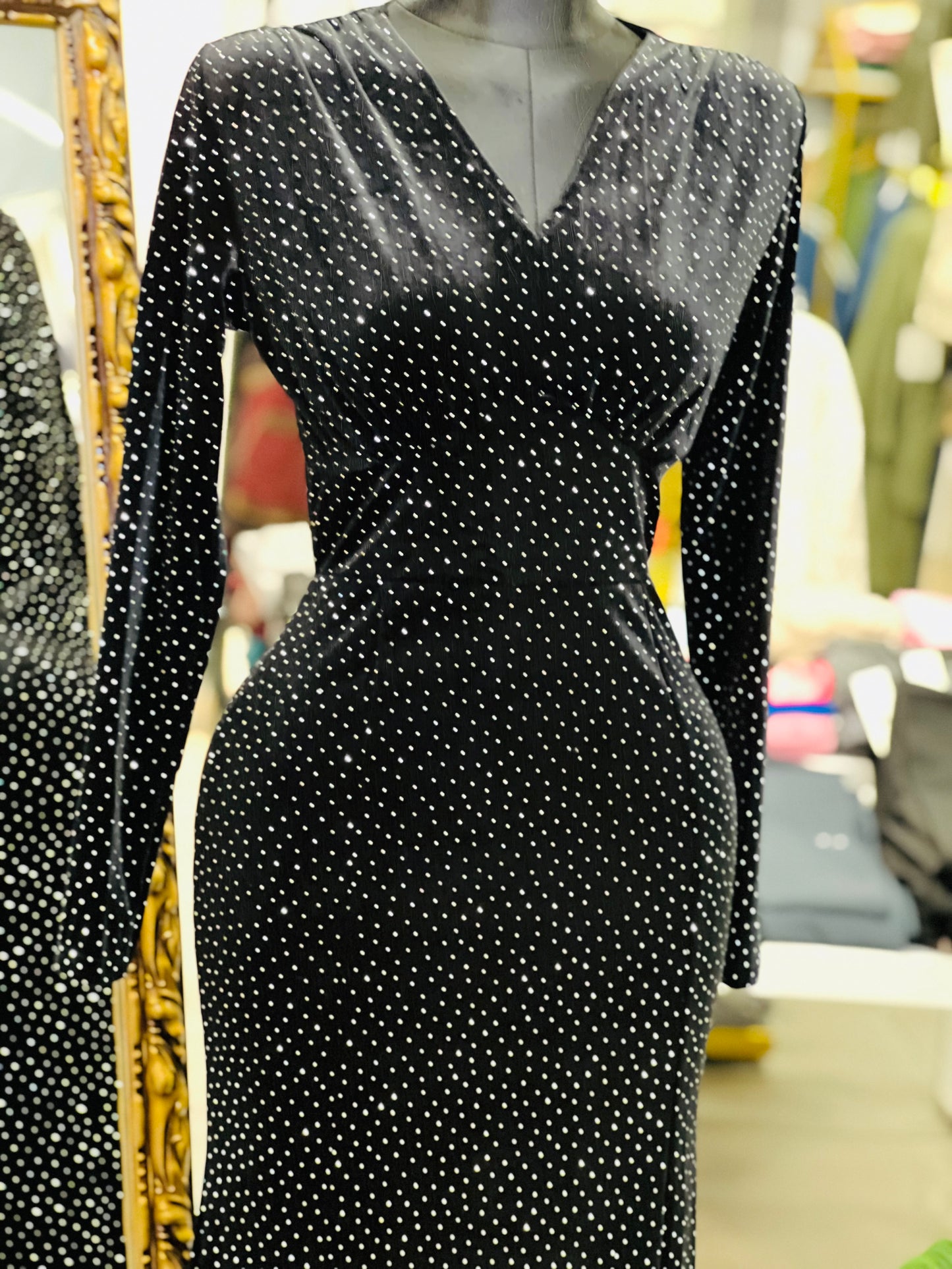 Velvet dress high Quality