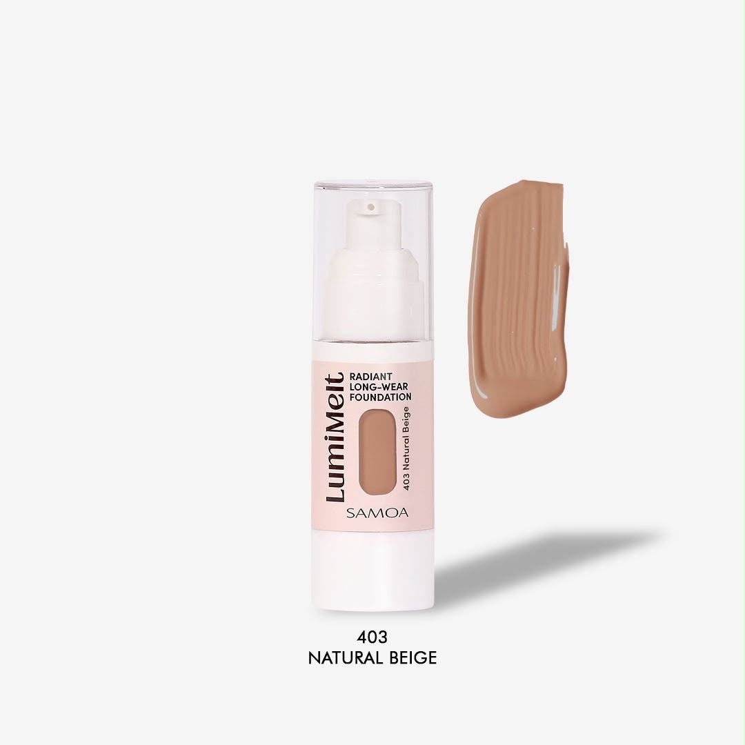 Samoa LumiMelt  RADIANT
LONG-WEAR FOUNDATION