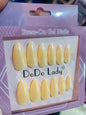 Fake nails 12 pieces with plastics glue