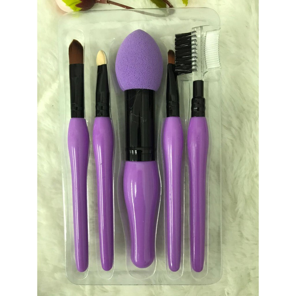 Makeup brushes set