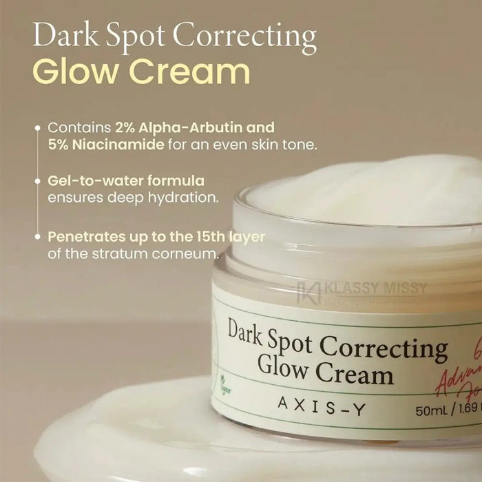 AXIS-Y DARK SPOT CORRECTING GLOW CREAM