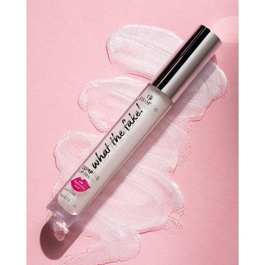 Essence What The Fake! Plumping Lip Filler with Hyaluronic Acid – Volumizing & Hydrating Gloss .