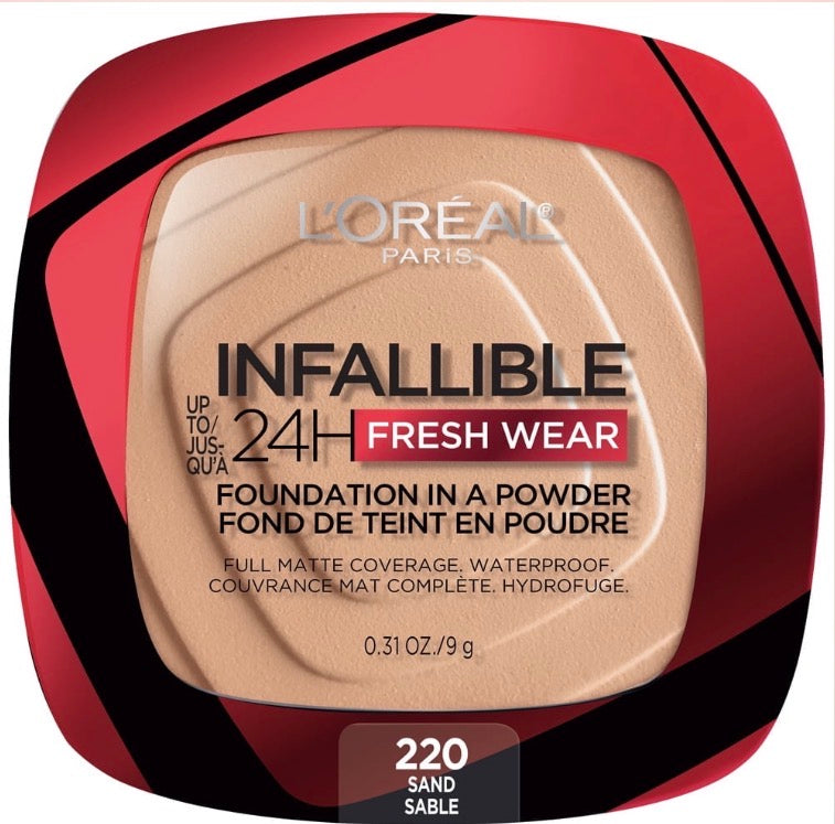 L'ORÉAL
PARIS
INFAILLIBLE
24H FRESH WEAR