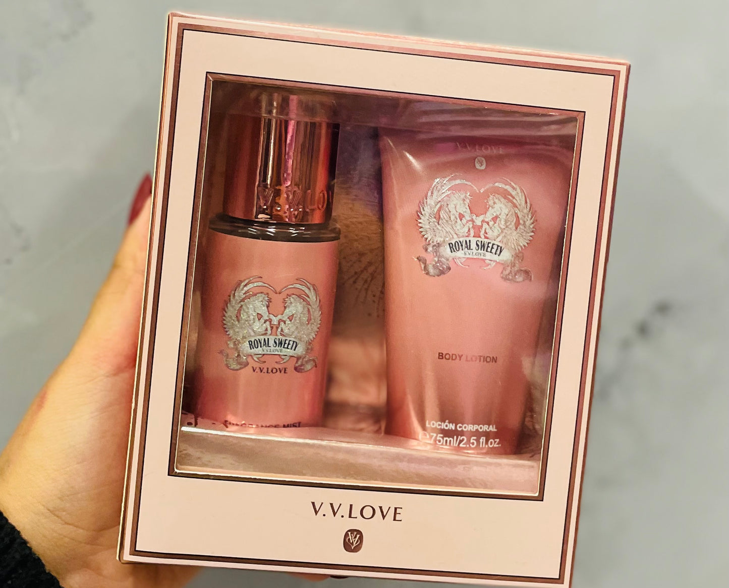 Set perfumes 2 pieces 75ml