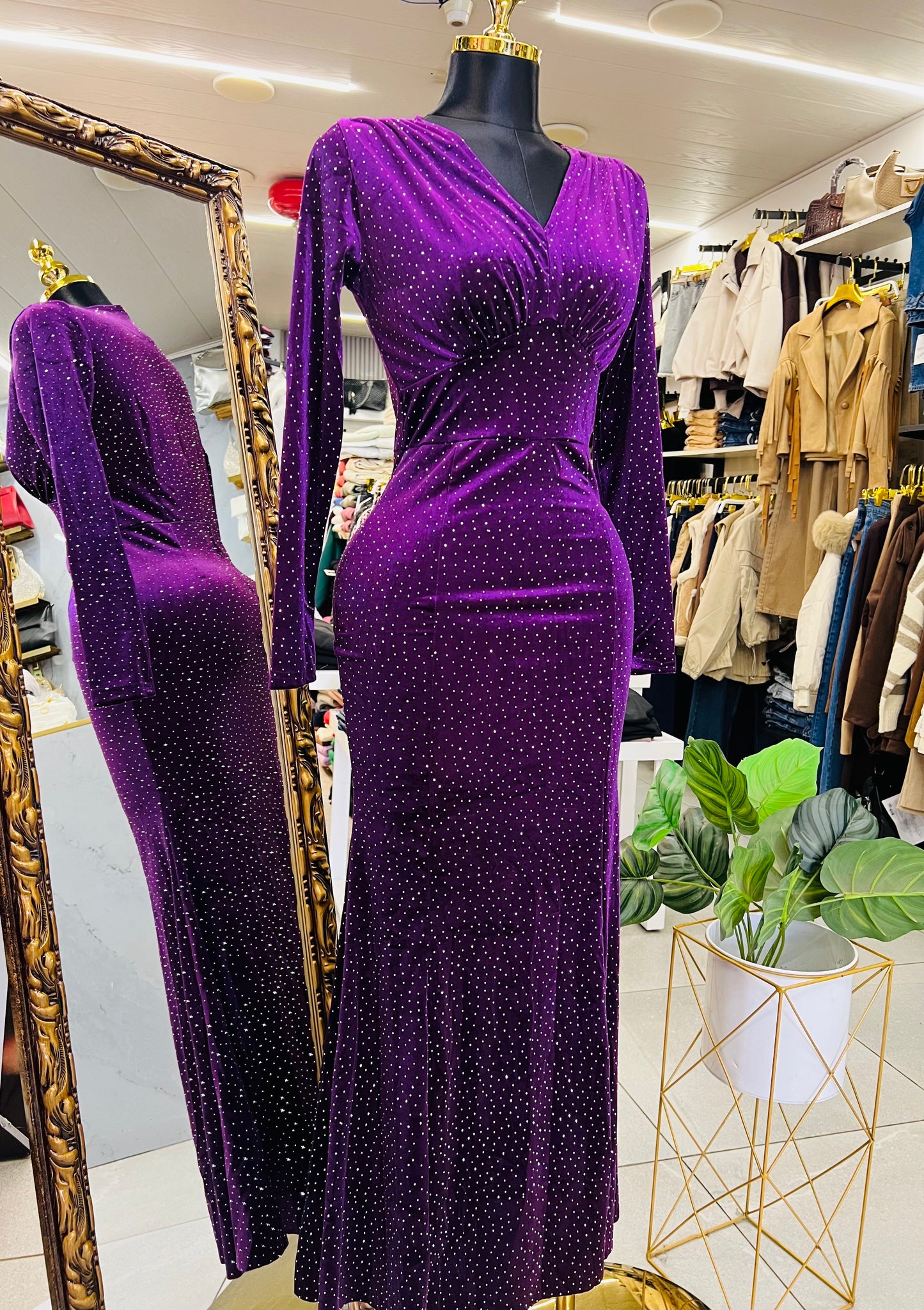Velvet dress