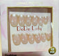 Fake nails 12 pieces with plastic glue