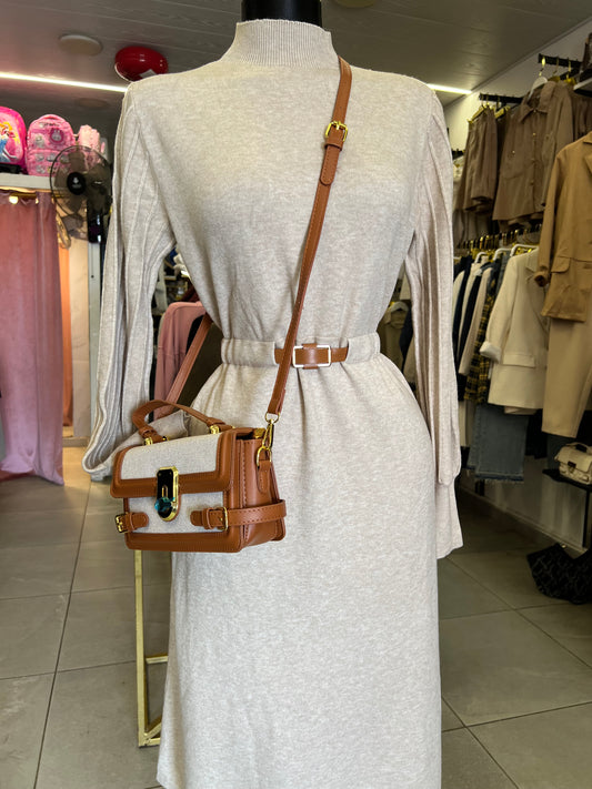 Soft wool dress