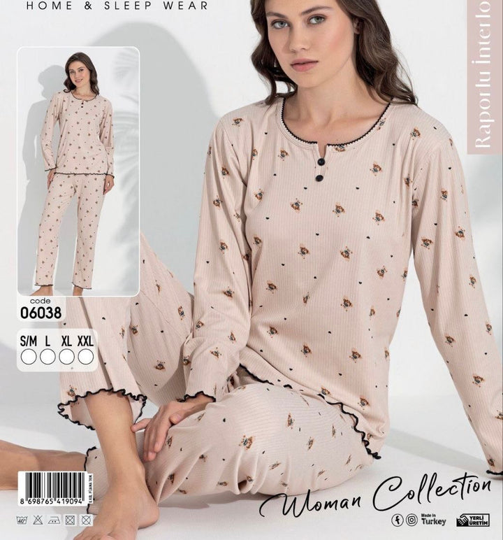 Pijama cotton winter