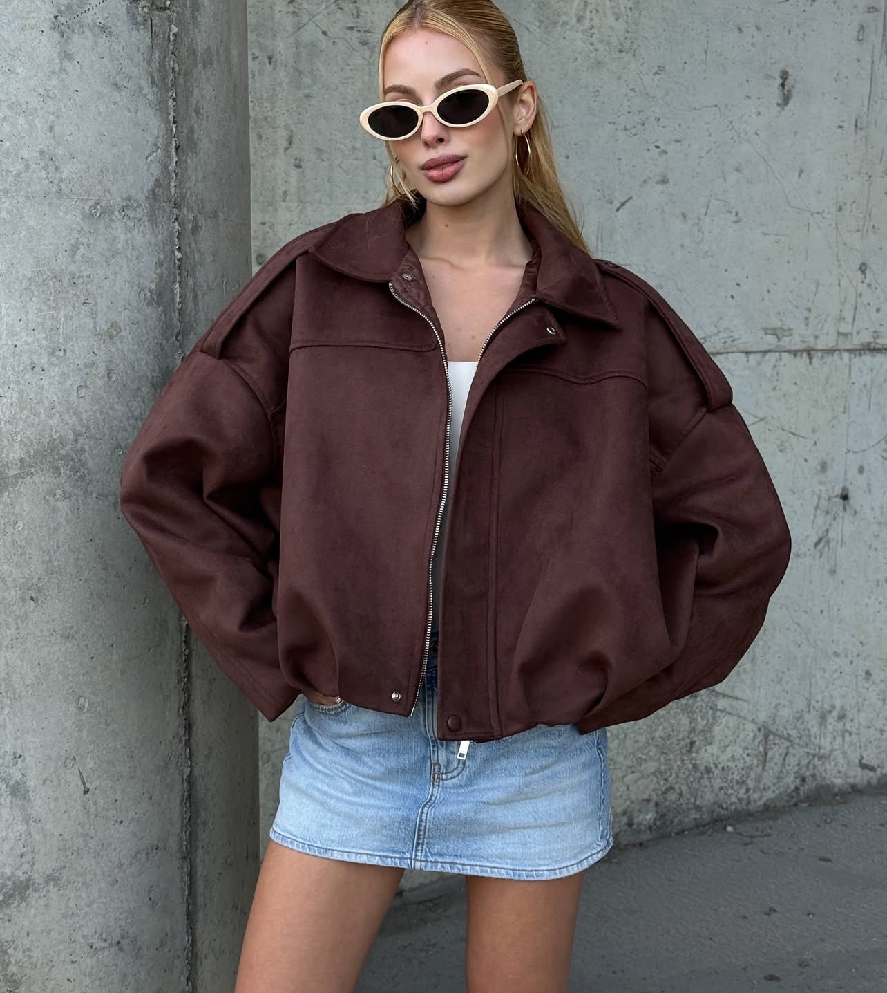 Zara style bomber jacket