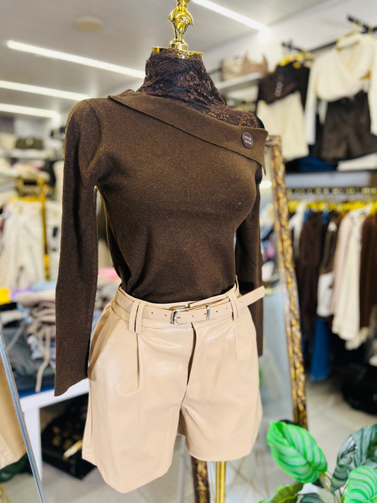 New miu miu wool Top