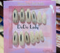 Fake nails 12 pieces with plastic glue