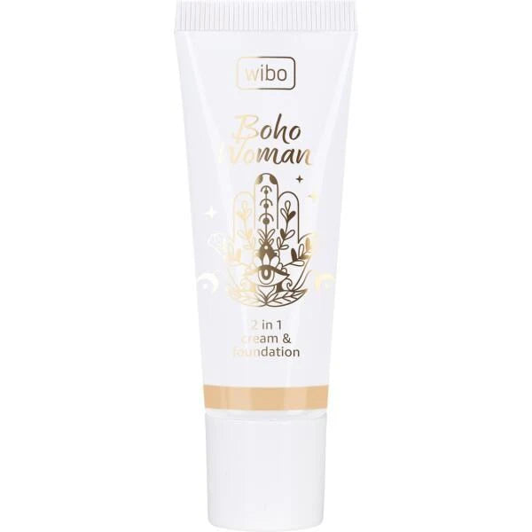 WIBO, BOHO WOMAN 2 IN 1 CREAM & FOUNDATION