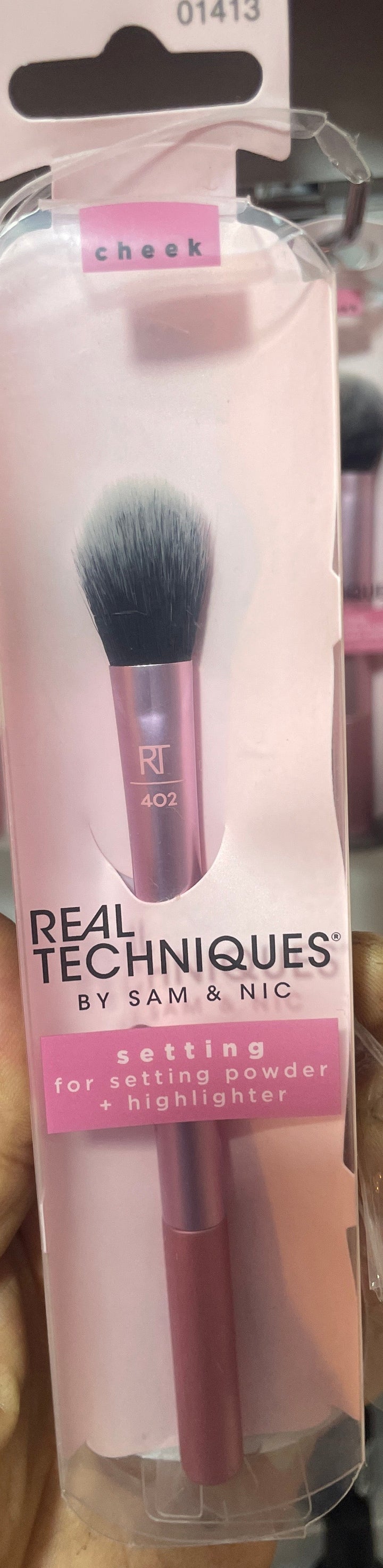 Real TECHNIQUES SETTING FOR SETTING POWDER + highlighter