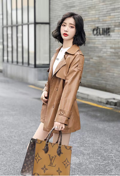 Leather jacket