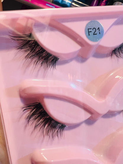 Eye lashes 5 pairs