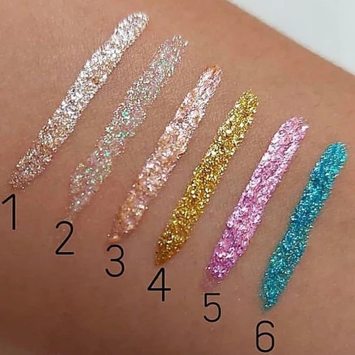 Glitter eyeliner