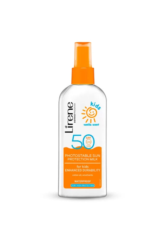 LIRENE PHOTOSTABLE SUN PROTECTION MILK VANILLA SCENT