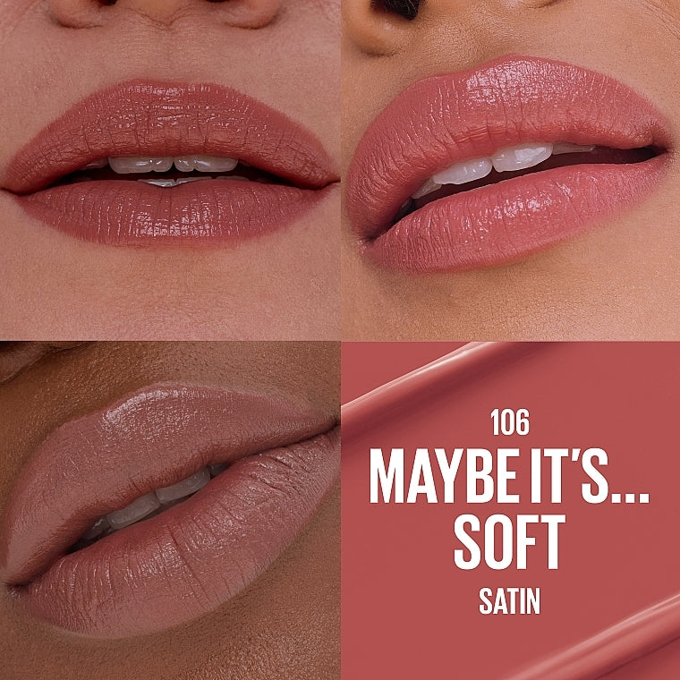 Maybelline Serum Lipstick Hydrating Hyaluronic Acid Oil Blend