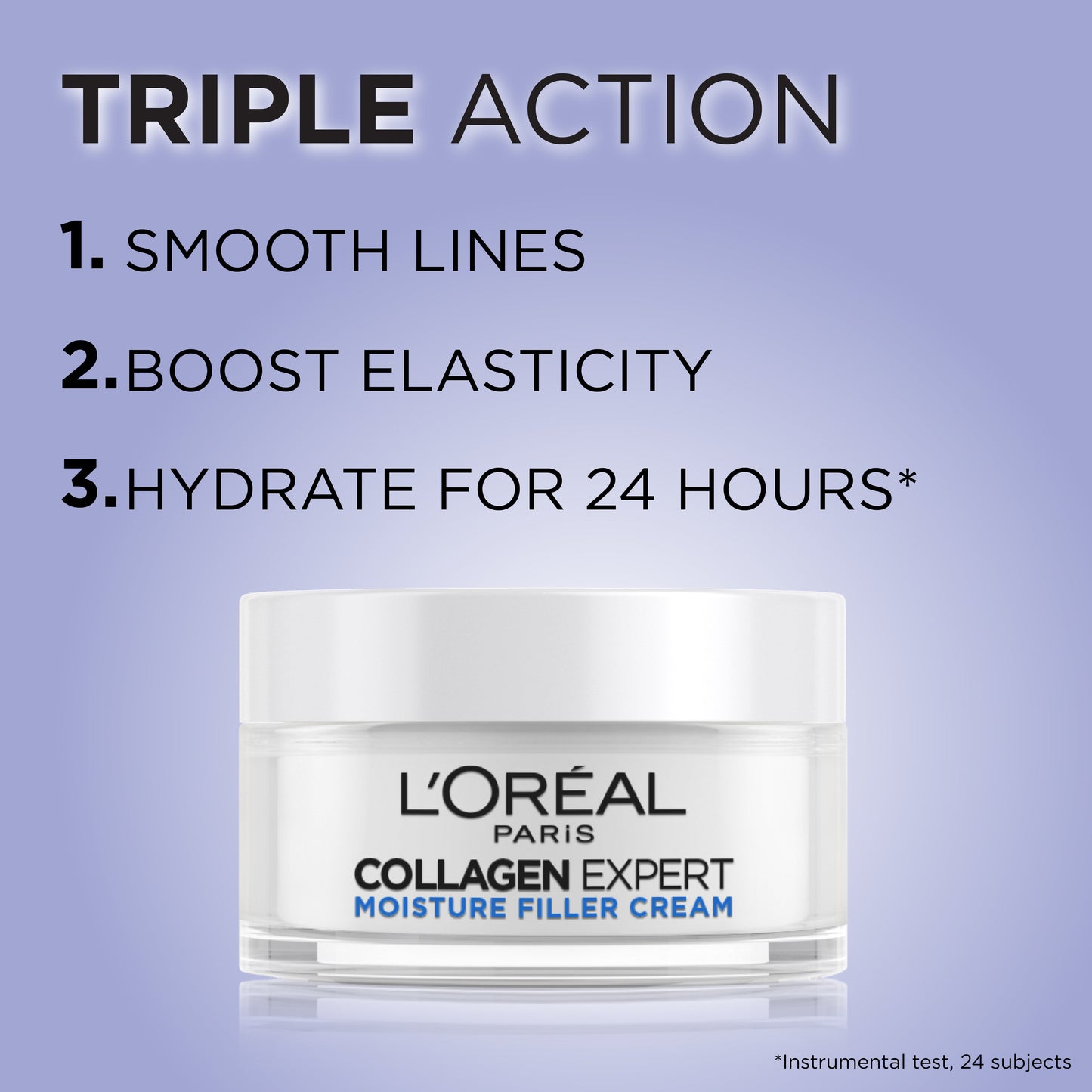 L’Oréal Paris, Collagen Expert Moisture-Filling Cream, With Glycerin & Collagen Peptide Fractions, for Firmness Boosting and Improved Elasticity, 50ml