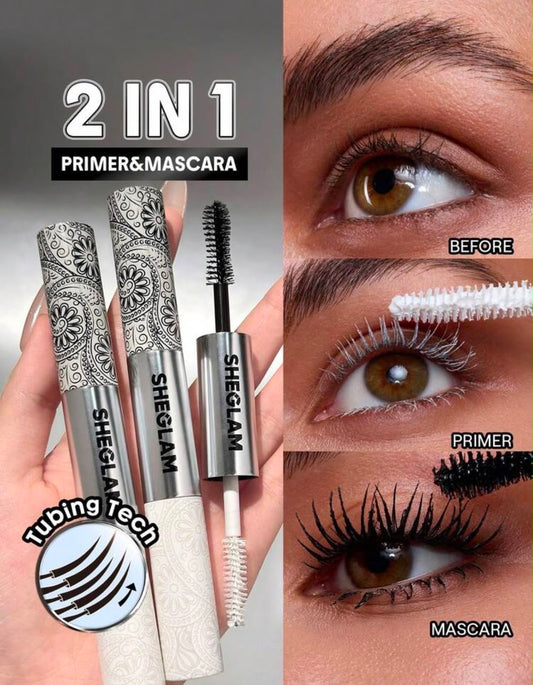 ALL -IN ONE PRIMER &TUBING VOLUME MASCARA -MASCARA BASE &VOLUME TUBING TOUT -EN -UN