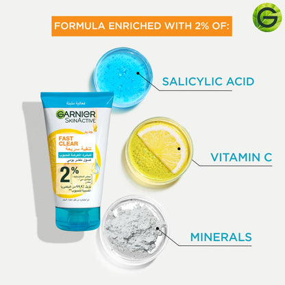 Skin actice fast clear 150ml