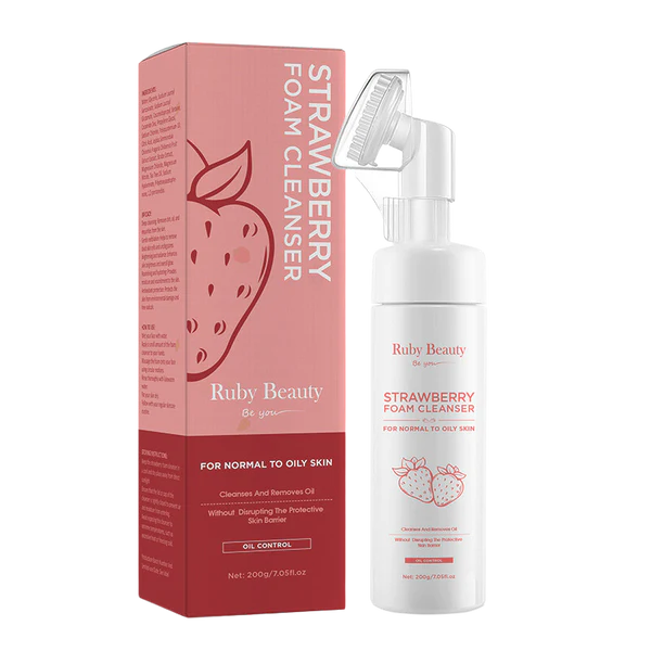 Ruby beauty strawberry foam cleanser