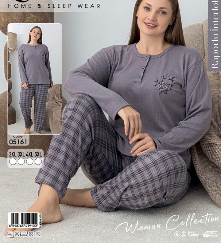 Cotton pijama big sizes