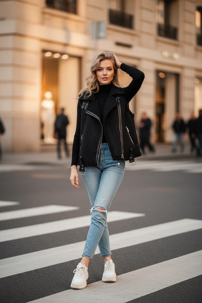 Wool vest