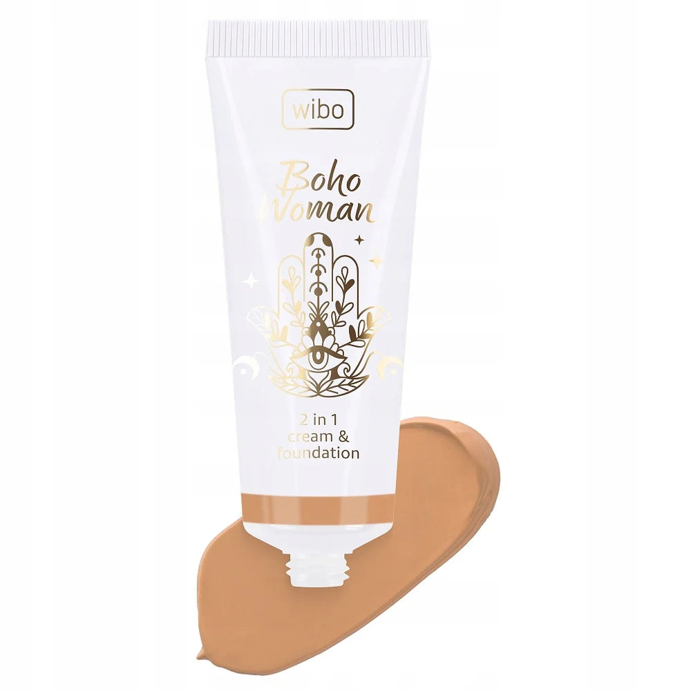 WIBO, BOHO WOMAN 2 IN 1 CREAM & FOUNDATION