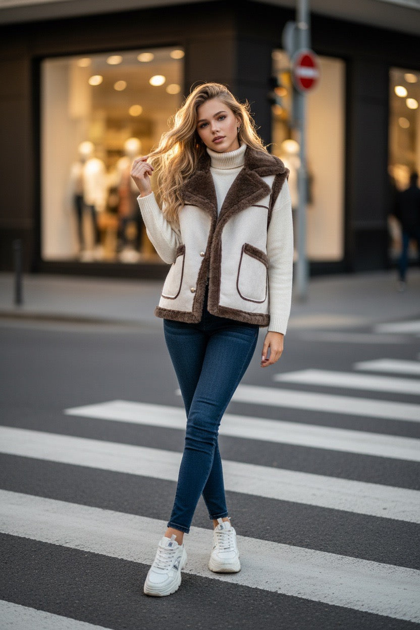 Wool vest