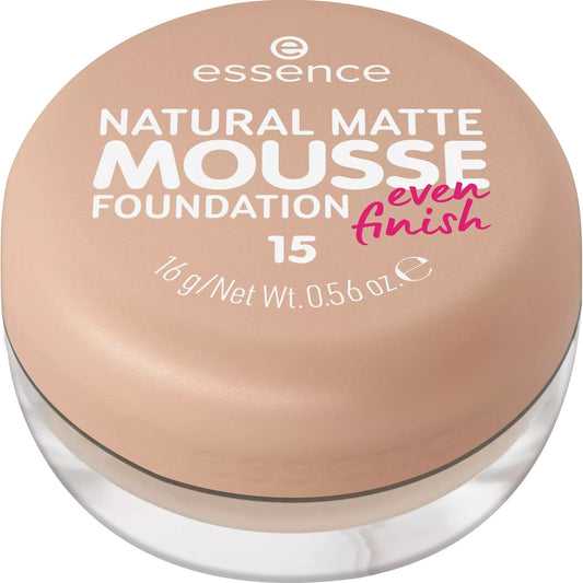 ESSENCE NATURAL MATTE MOUSSE FOUNDATION 15