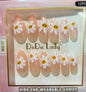 Fake nails 12 pieces with plastic glue