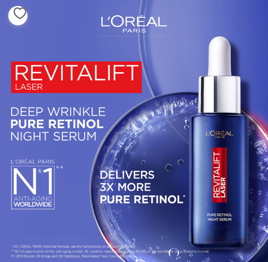 Refitalif laser pure retinol Night serum 30ml