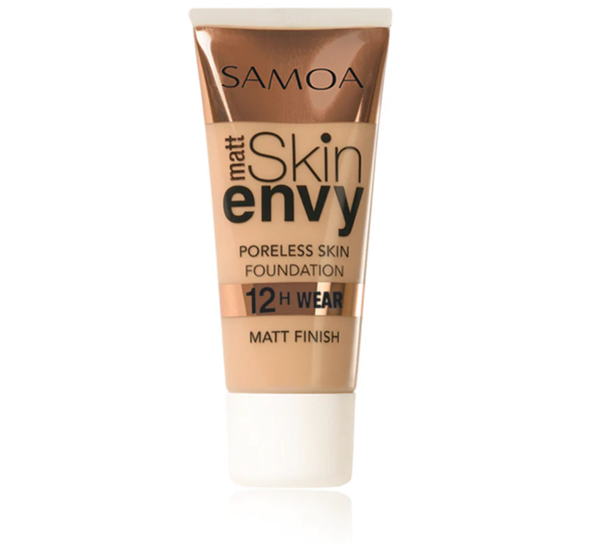 Samoa Skin Envy Matte Poreless Skin 12hr Wear Foundation