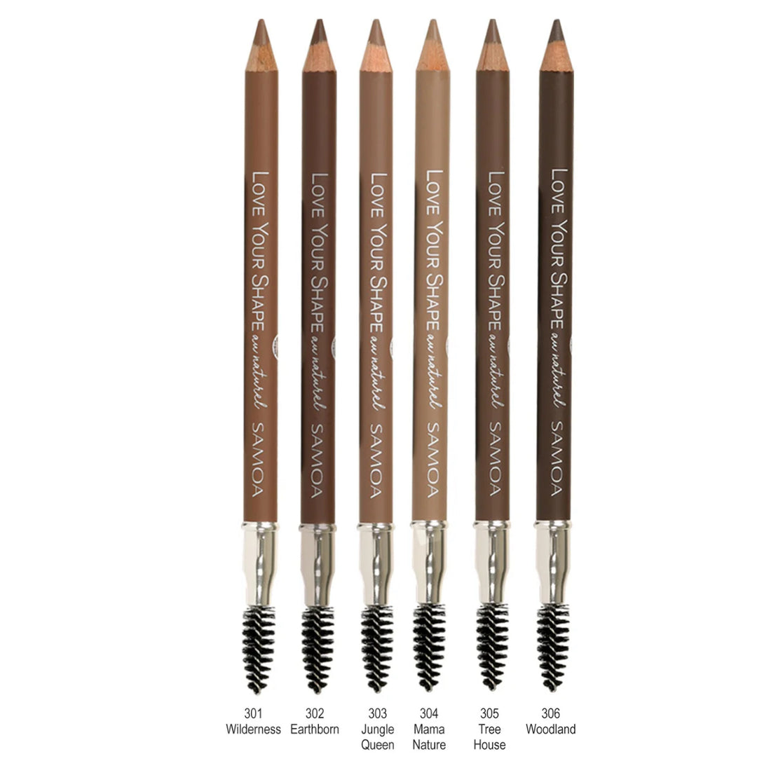 Samoa Love Your Shape Pure Browliner - 6 Shades available