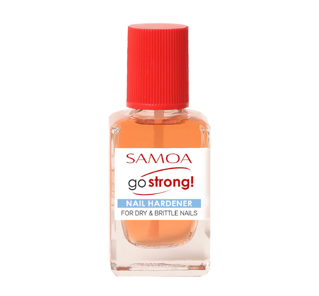 Samoa Go Strong Nail Hardener for Dry and Brittle Nails - 28ml