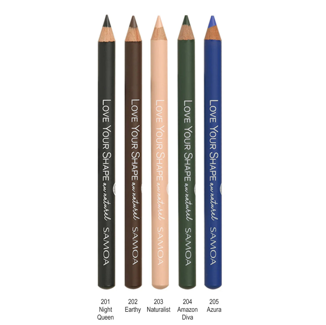Samoa Love Your Shape Kajal Intense Eyeliner - 5 Shades available
