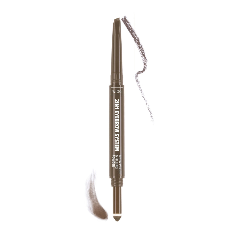 WIBO, 2 IN 1 EYEBROW SYSTEM