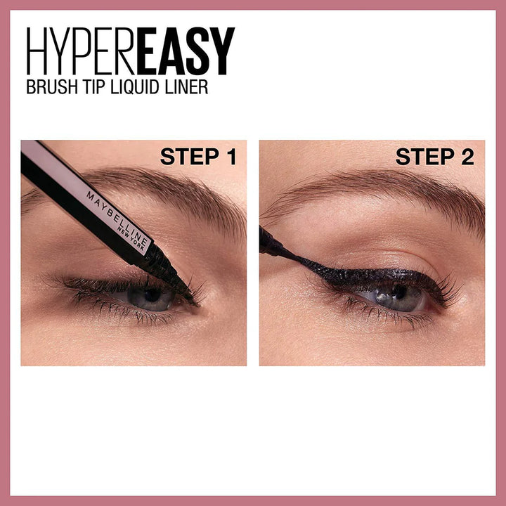MAYBELLINE, NEW YORK EYESTUDIO HYPER EASY LIQUID EYELINER BLACK