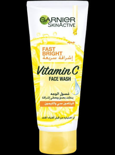 Fast bright vitamin c face wash