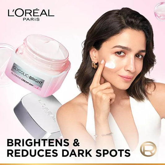 Glycolic bright day cream 50ml spf 30