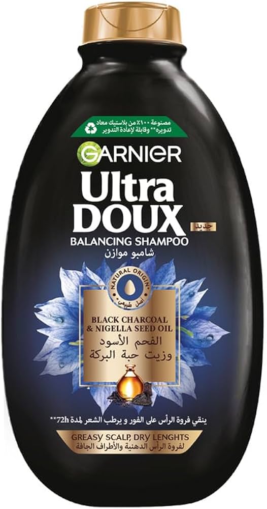 ultra doux shampoo black charcoal 400 ml