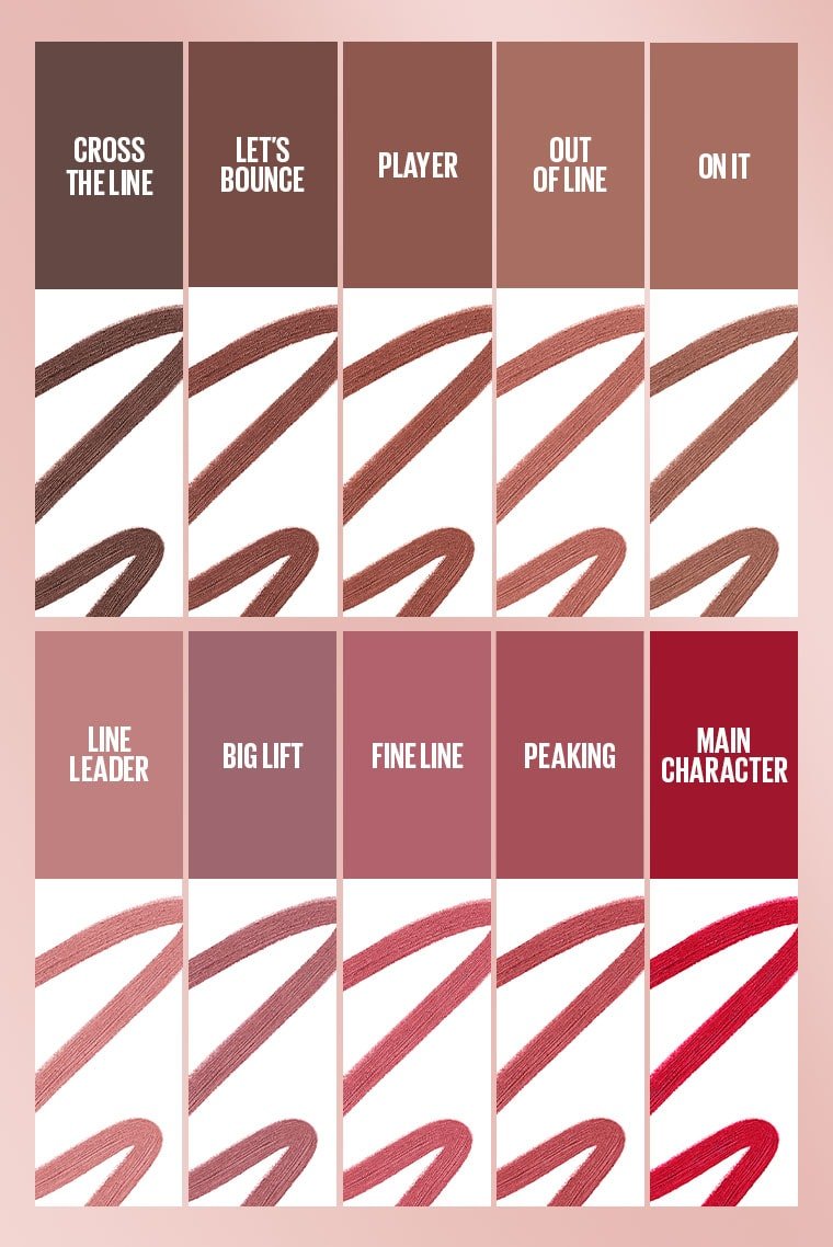 lifter liner lip liner / contour des levres maybelline
