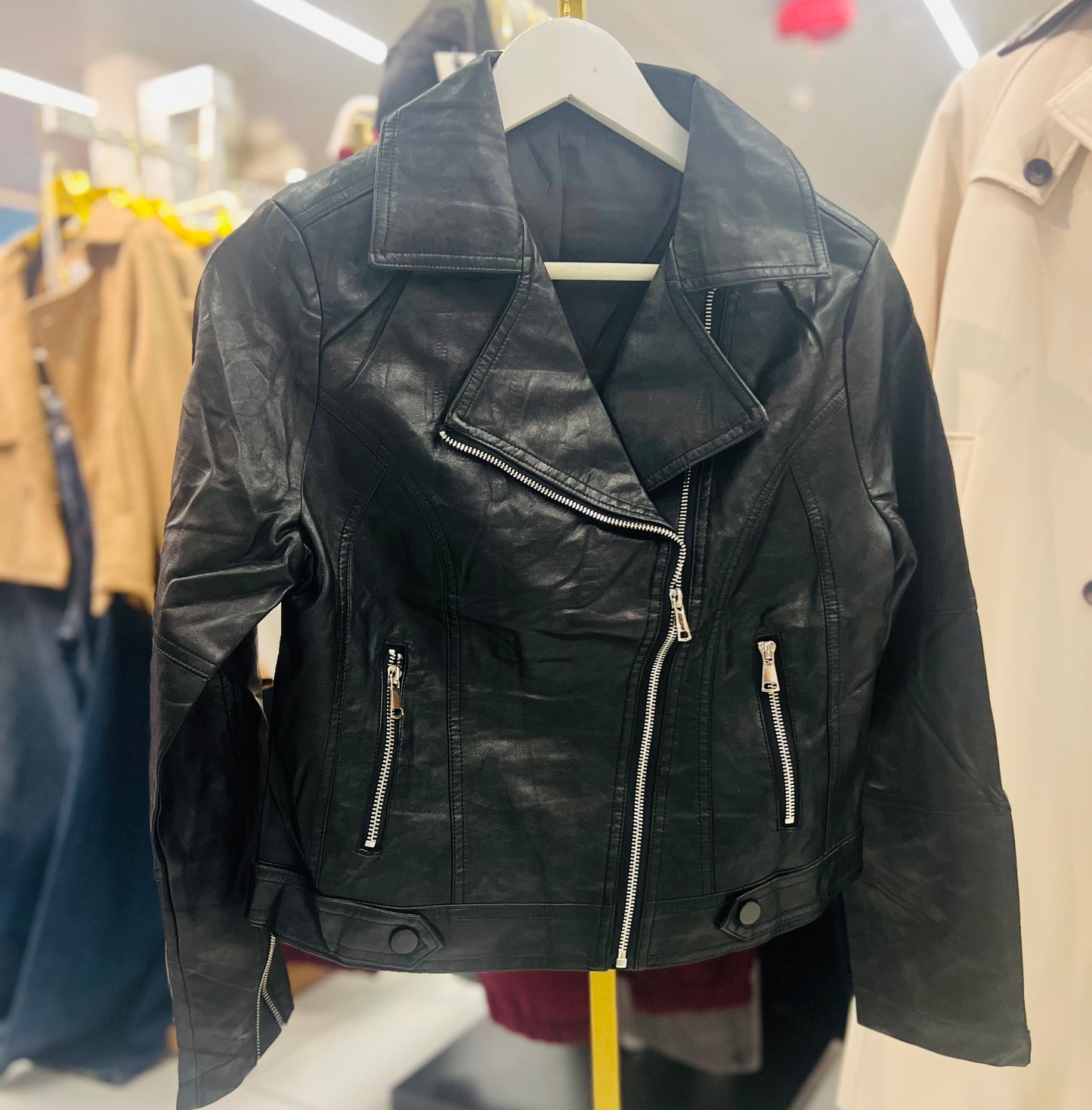Leather jacket