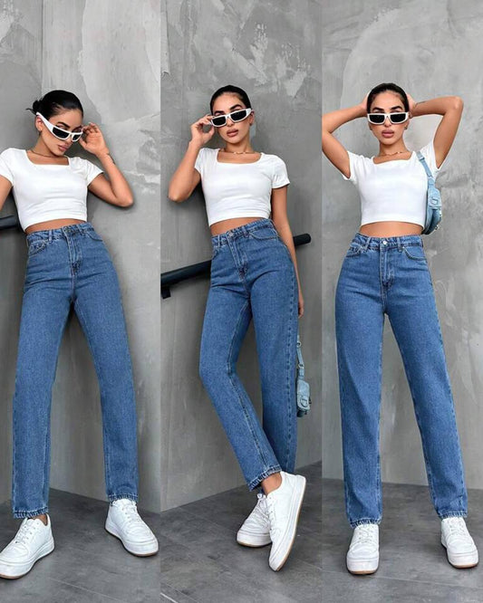 👍momfit   JEANS👍
92% cotton
8% LYCRa
