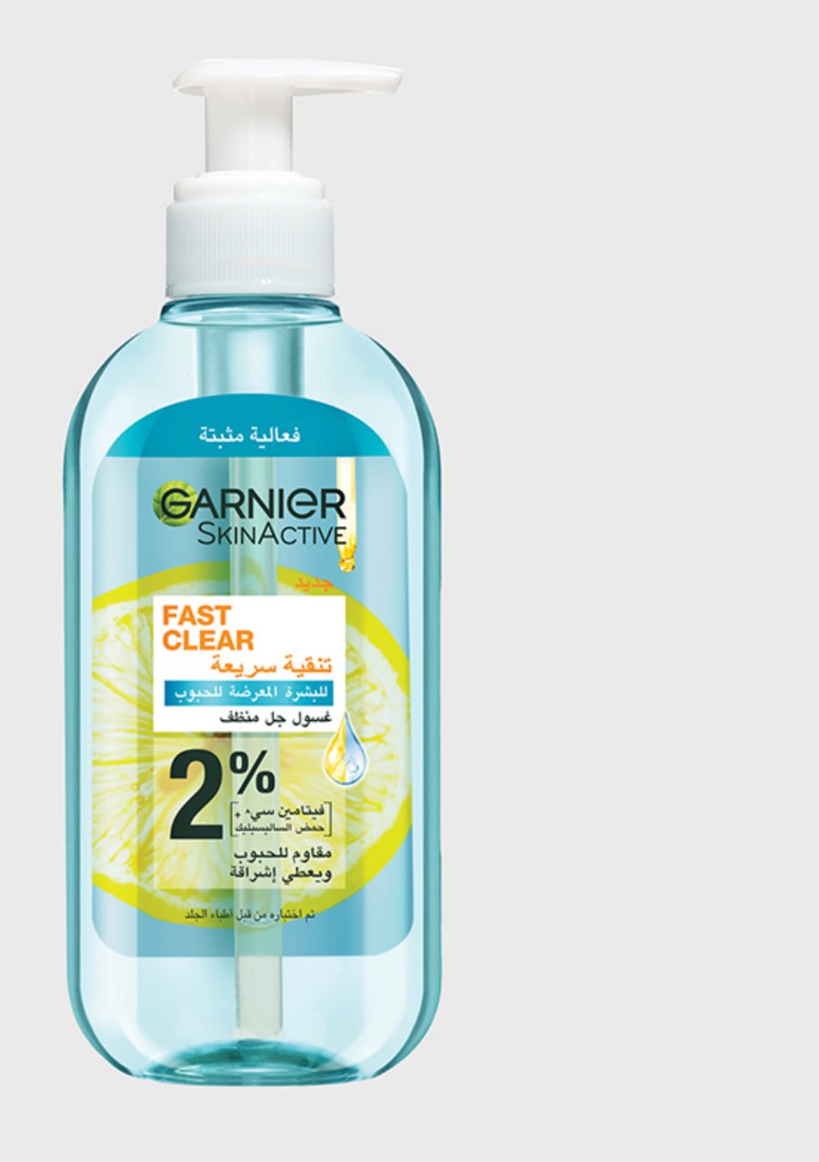 Garnier skin active fast clear gel
