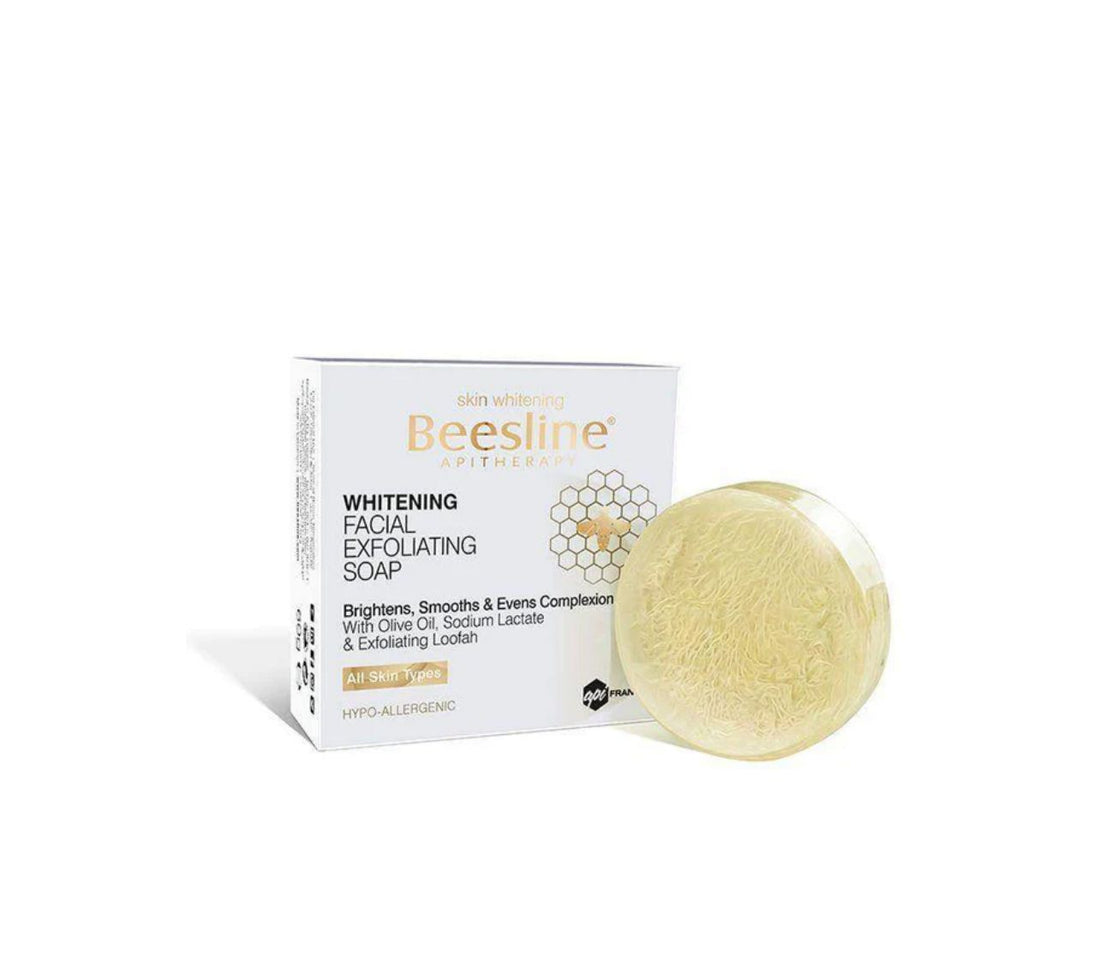 Beesline whitening facial exfoliating soap