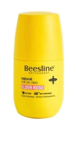 Beesline natural roll-on deo ELDER ROSE